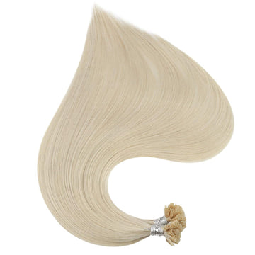 u tip colored hair extensions real hair